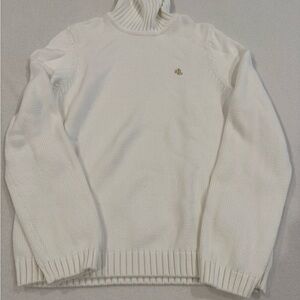 Ralph Lauren Off-White Turtleneck Sweater